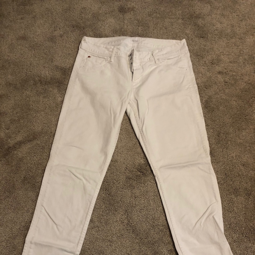 Hudson white jeans